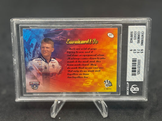 1998 Dale Earnhardt Jr Stealth Press Pass Beckett 8