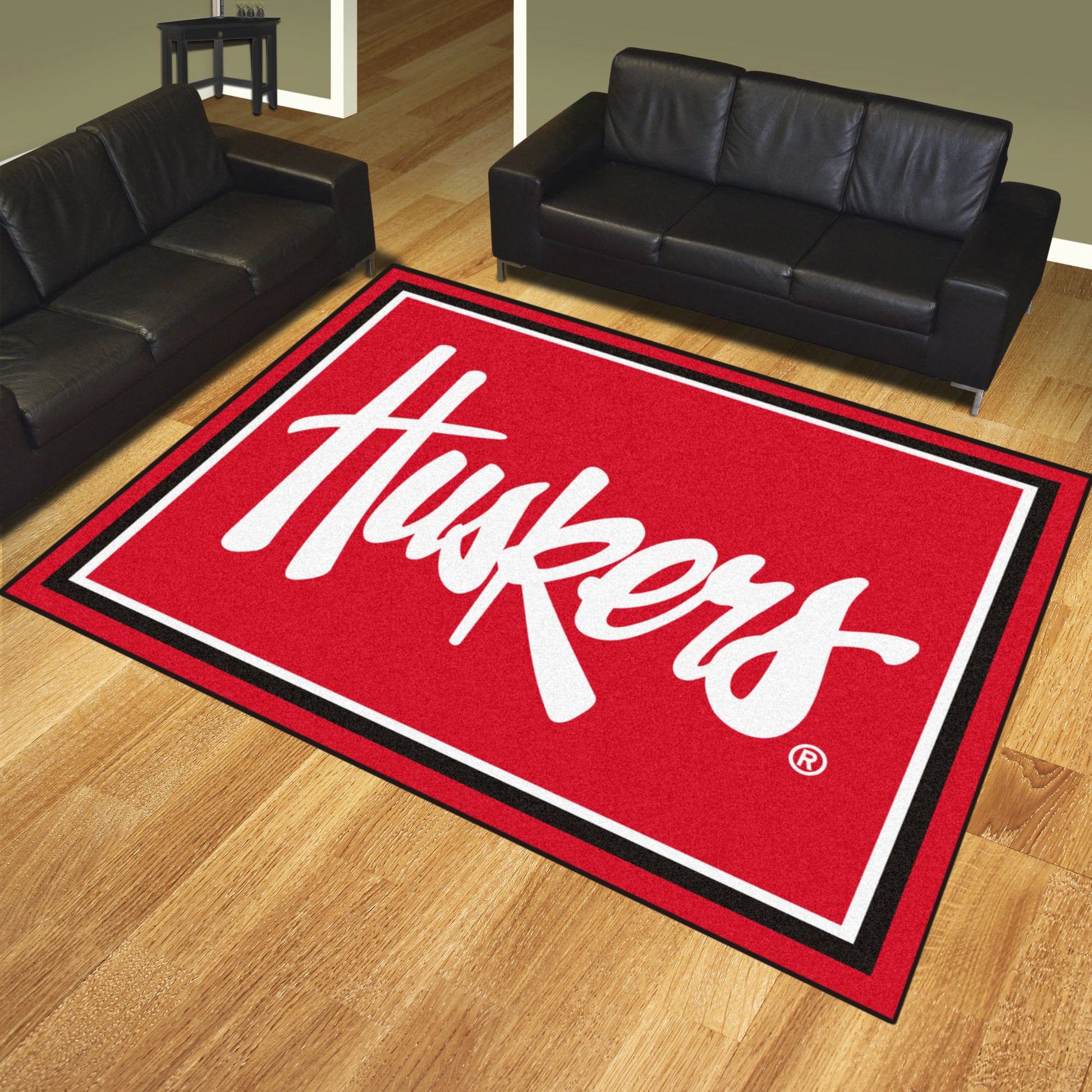 Nebraska Cornhuskers 8'x10' Rug