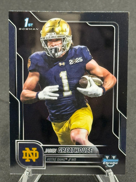JADEN GREATHOUSE NOTRE DAME 1st BOWMAN