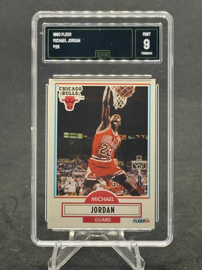 Michael Jordan 1990 Fleer GMA MINT 9