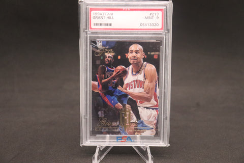 1994 Flair Grant Hill #213 PSA 9