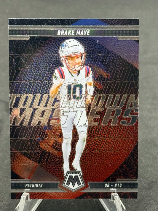 Drake Maye New England Patriots Panini 2025 Touchdown Masters