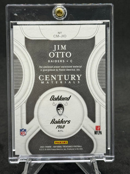 Jim OTTO Okland Raiders 2021 National Treasures /10