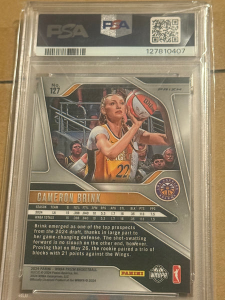 Cameron Brink 2024 Prizm WNBA silver Prizm