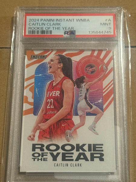 Caitlin Clark 2024 Panini Instant WNBA Rookie of the Year