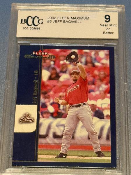 Jeff Bagwell 2002 Fleer Maximum BCCG 9