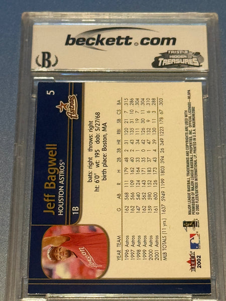 Jeff Bagwell 2002 Fleer Maximum BCCG 9