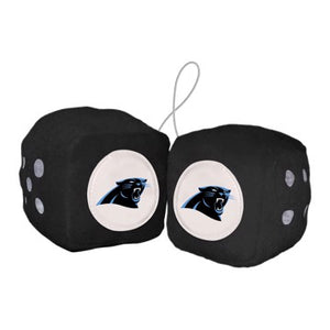 Fuzzy Dice Carolina Panthers