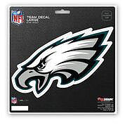 Philadelphia Eagles large team decal with bold logo for vehicle windows and laptops