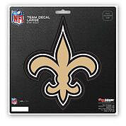 Saints LRG large team decal with durable, fade-resistant New Orleans Saints logo for outdoor use
