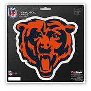 Bears LRG Team Decal with orange and black bear head design for vehicle or laptop decoration