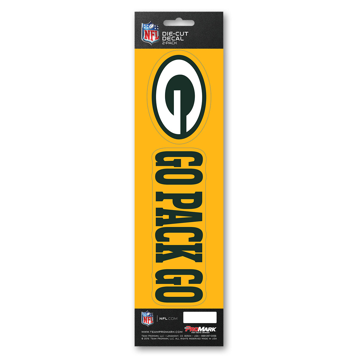 Packers Slogan Decal