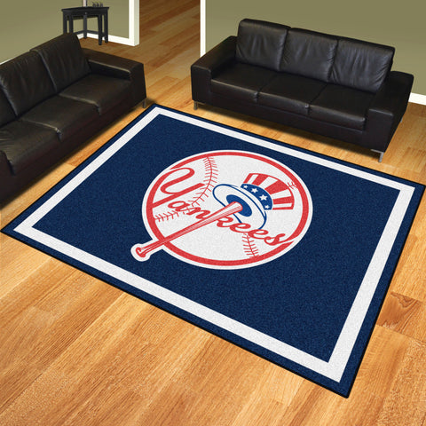 New York Yankees 8'x10' Rug