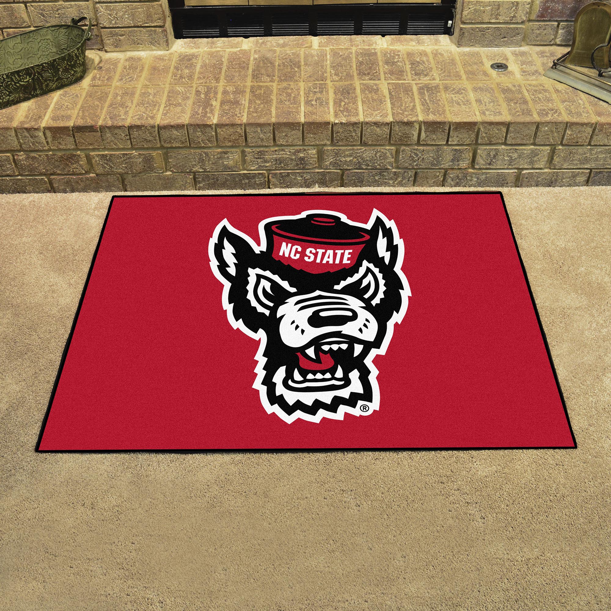 NC State Fire Place Rug