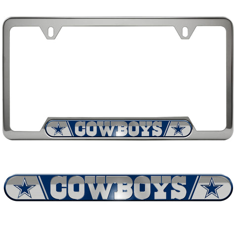 Cowboys License Plate Frame