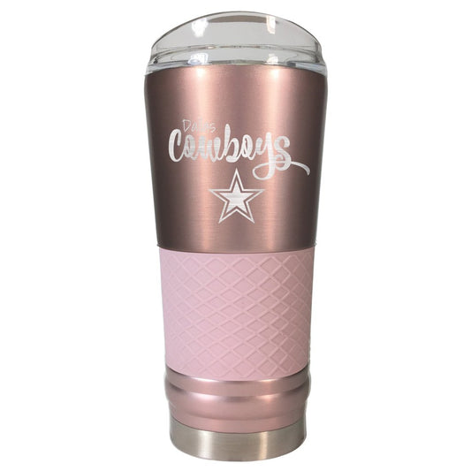 Dallas Cowboys Rose Gold 24 oz Tumbler