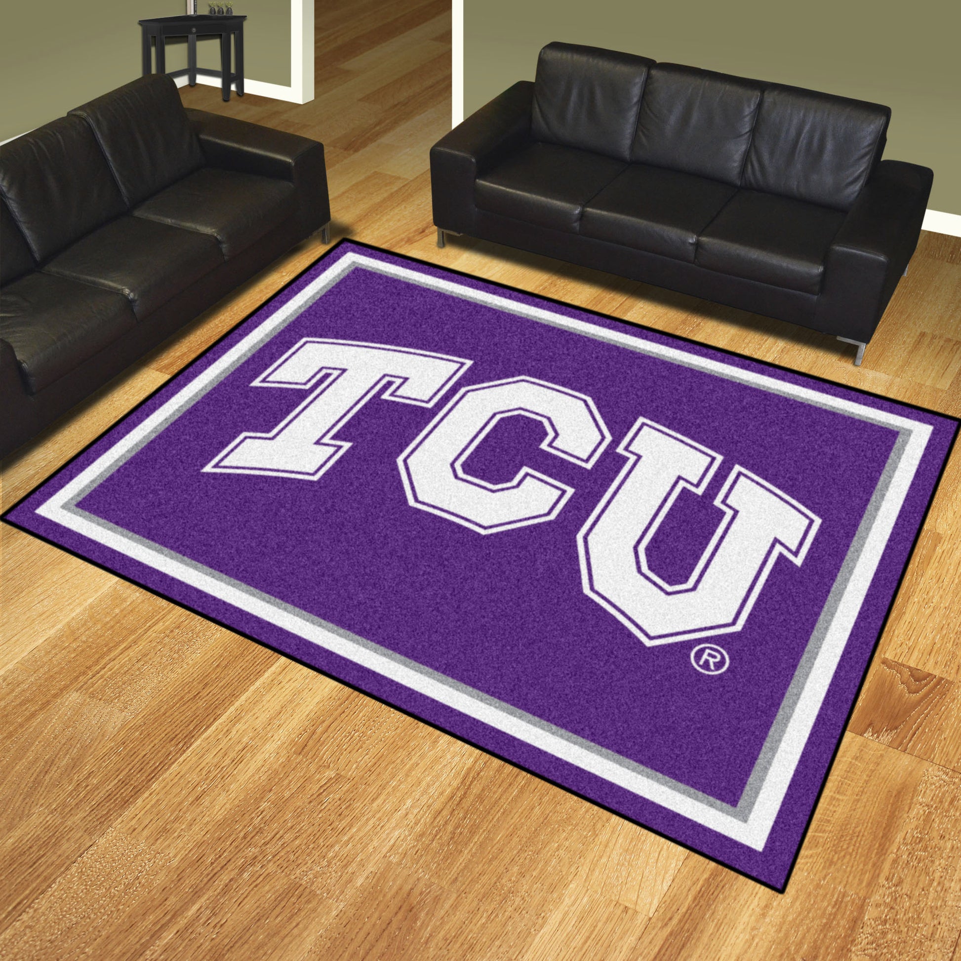 Texas Christian University 8'x10' Rug